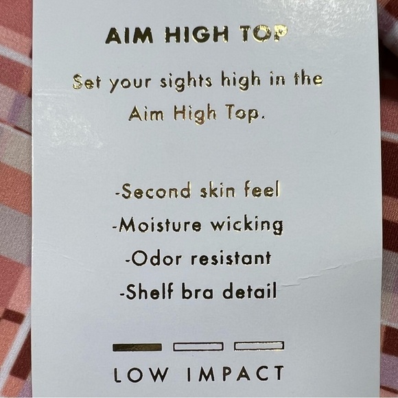 L* Space | Active Sporty Aim High Long Sleeve Crop Top Block Party Pullover | XS - Picture 11 of 12